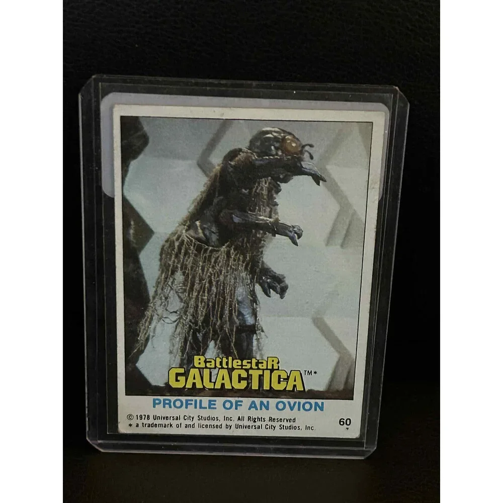 Profile of an Ovion #60 1978 Topps Battlestar Galactica Moderately Played